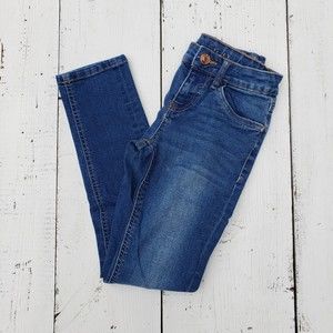 V Gold Girls Dark Wash Skinny Jeans Size 10